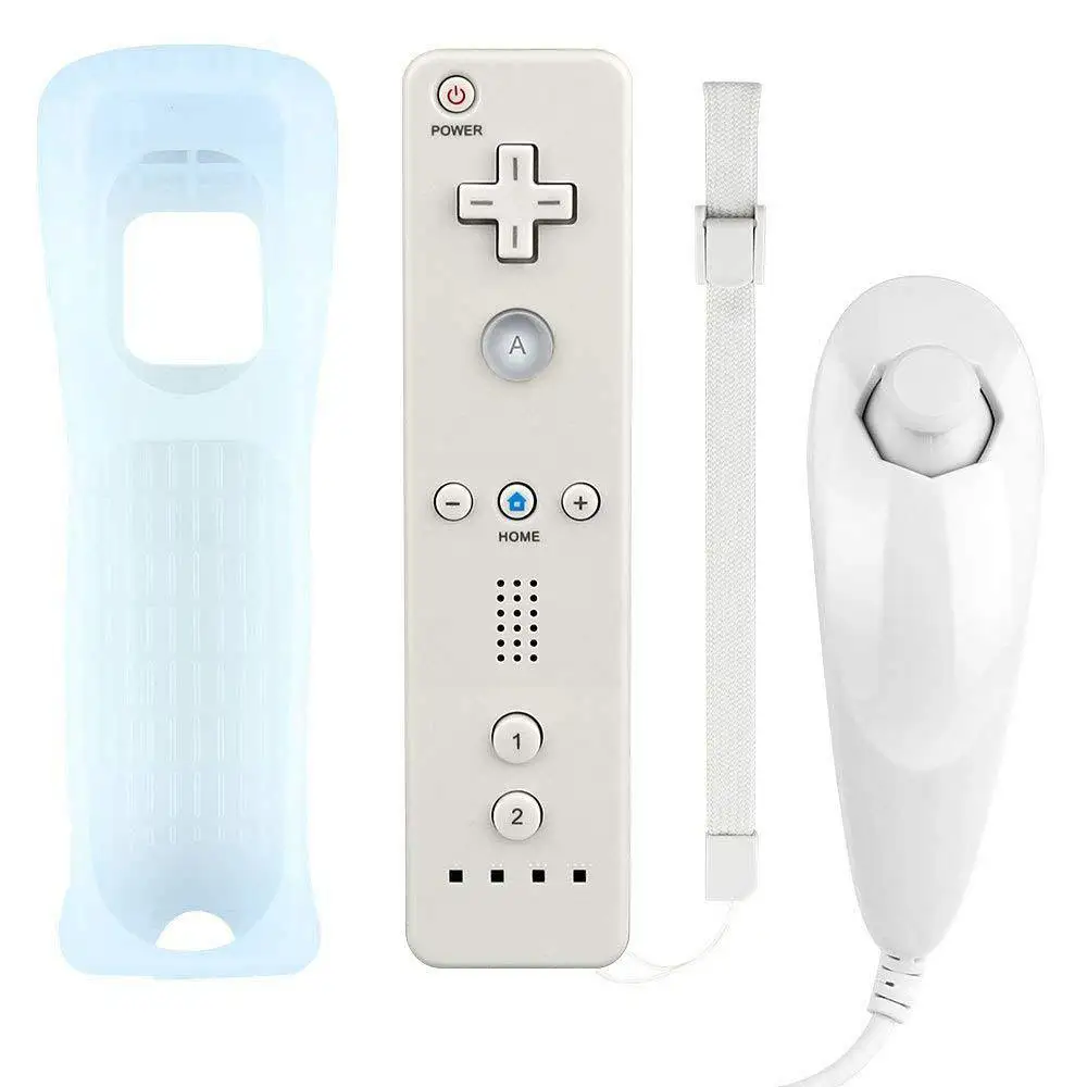 2019 2 in 1 Wireless Controle Built In Motion Plus Remote Controller For Nintend Wii Bluetooth Remote for Wii Game Accessories
2019 2 in 1 Wireless Controle Built In Motion Plus Remote Controller For Nintend Wii Bluetooth Remote for Wii Game Accessories
