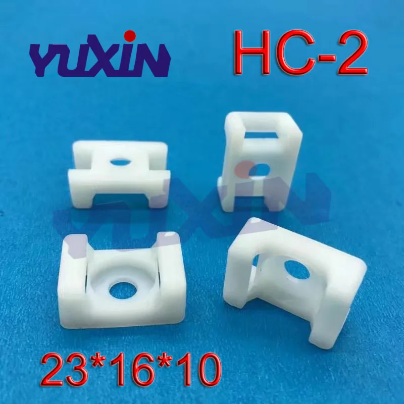 100pcs 23*16*10mm HC-2 White 6mm Screw Hole Nylon Saddle Type Fixed Seat Basement Self-locking Holder Cable Zip Tie Mount Base
100pcs 23*16*10mm HC-2 White 6mm Screw Hole Nylon Saddle Type Fixed Seat Basement Self-locking Holder Cable Zip Tie Mount Base