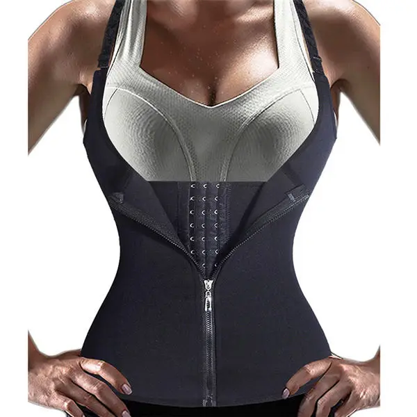 Women Neoprene Adjustable Body Shaper Slimming Waist Belt Zipper Vest Underbust Shaperwear Tops Black Plus Size S-XXL
Women Neoprene Adjustable Body Shaper Slimming Waist Belt Zipper Vest Underbust Shaperwear Tops Black Plus Size S-XXL