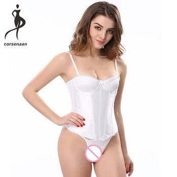 Removable Straps Bowknot Women's White Lace Bridal Corset Satin Basque Multiway Everyday Lingerie Bra Bustier With G String 862#
Removable Straps Bowknot Women's White Lace Bridal Corset Satin Basque Multiway Everyday Lingerie Bra Bustier With G String 862#