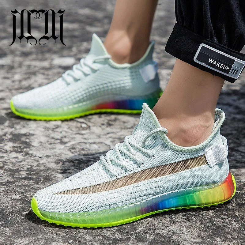MUMUELI Color Sole White Green Knit Men Shoes Designer Fashion Brand 2019 High Quality Casual Luxury Breathable Sneakers AS8005
MUMUELI Color Sole White Green Knit Men Shoes Designer Fashion Brand 2019 High Quality Casual Luxury Breathable Sneakers AS8005