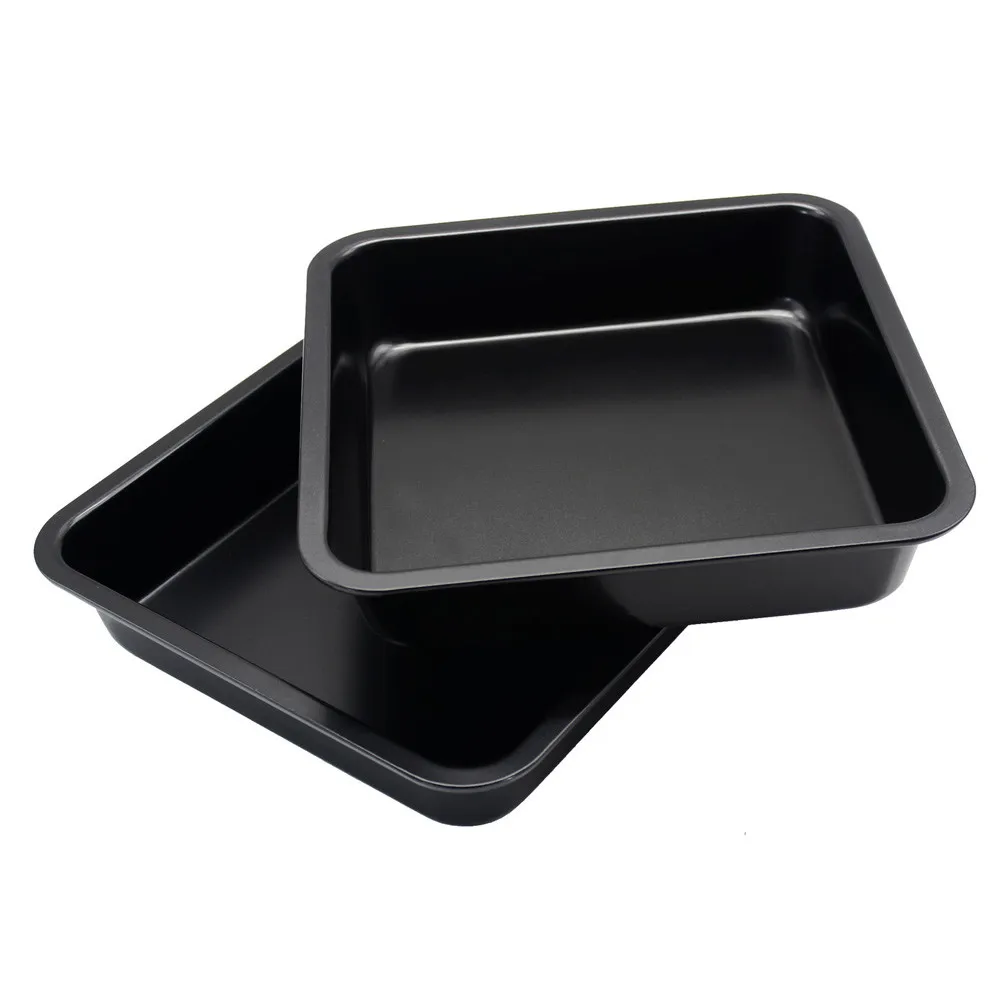 8 Inch Mini Square Cake Pan Tray Oven Steel Trays Bread Baking Forms Pan Cookie Cake Pan Mold Non-Stick Microwave Dish
8 Inch Mini Square Cake Pan Tray Oven Steel Trays Bread Baking Forms Pan Cookie Cake Pan Mold Non-Stick Microwave Dish