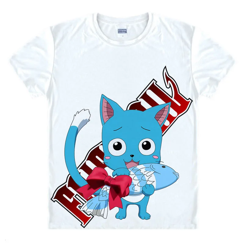 Fairytail T Shirts Men Famous Anime Fairy Tail T-Shirt Short Sleeve O Neck Shirt Summer Men Women Tees
Fairytail T Shirts Men Famous Anime Fairy Tail T-Shirt Short Sleeve O Neck Shirt Summer Men Women Tees