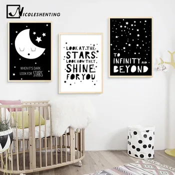 Black White Nursery Quote Wall Art Canvas Posters Nordic Style Prints Painting Cartoon Pictures Baby Kids Bedroom Decoration
Black White Nursery Quote Wall Art Canvas Posters Nordic Style Prints Painting Cartoon Pictures Baby Kids Bedroom Decoration