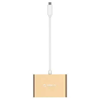 Multifunction USB C Hub with 4K Video HD/VGA USB 3.0 Ports Type C,RJ45 network port,2 Type-A interfaces , RCNB
Multifunction USB C Hub with 4K Video HD/VGA USB 3.0 Ports Type C,RJ45 network port,2 Type-A interfaces , RCNB