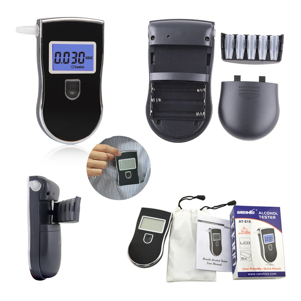 GREENWON alcohol Breathalyzer Analyzer Detector Digital LCD Alcohol Breath Tester Free Shipping high-precision alcohol tester
GREENWON alcohol Breathalyzer Analyzer Detector Digital LCD Alcohol Breath Tester Free Shipping high-precision alcohol tester