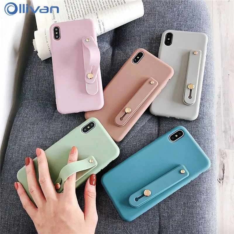 Candy Color Soft Phone Holder Case For XiaoMi Mi 8 Lite 8Lite Mi9 9 Colorful Wrist Strap Case Soft TPU Cover RedMi 6 Note 7 Pro
Candy Color Soft Phone Holder Case For XiaoMi Mi 8 Lite 8Lite Mi9 9 Colorful Wrist Strap Case Soft TPU Cover RedMi 6 Note 7 Pro
