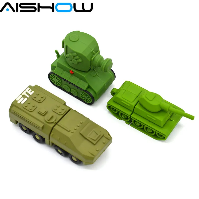 Best selling Green mini Tanks u disk - USB 2.0 Flash Drive thumb pendrive memory stick u disk /gift /Wholesale 128MB-64GB S175
Best selling Green mini Tanks u disk - USB 2.0 Flash Drive thumb pendrive memory stick u disk /gift /Wholesale 128MB-64GB S175
