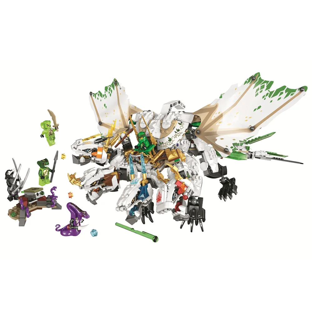 Ninja Legacy The Ultra Dragon Building Blocks Kit Bricks Classic Movie Model Kids Toys Gift Compatible 70679
Ninja Legacy The Ultra Dragon Building Blocks Kit Bricks Classic Movie Model Kids Toys Gift Compatible 70679