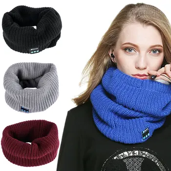 Bluetooth V3.0 Soft Scarf Neckerchief Winter Knitted Design Wireless Bluetooth Smart Scarf Headset Headphone Speaker Microphone
Bluetooth V3.0 Soft Scarf Neckerchief Winter Knitted Design Wireless Bluetooth Smart Scarf Headset Headphone Speaker Microphone