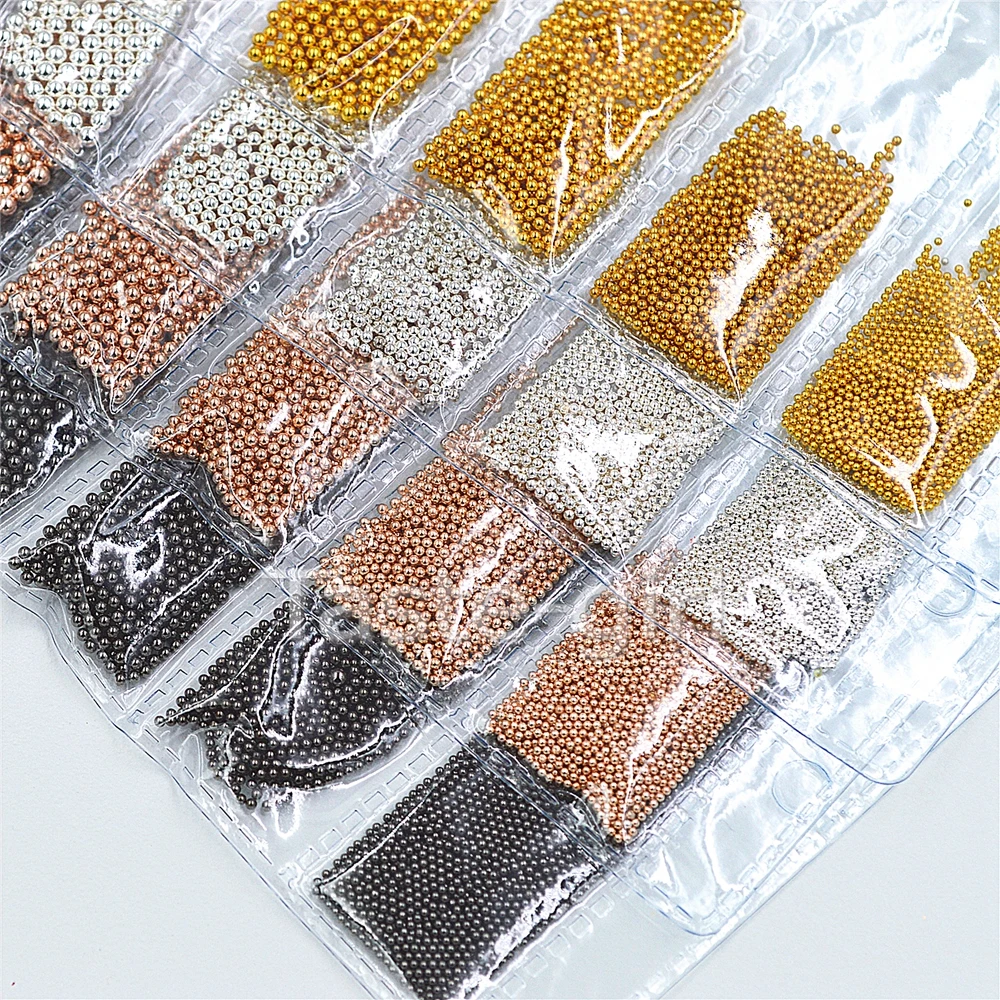 Mixed sizes rose gold silver micro 3d metal nail art decorations alloy charms caviar beads manicure Accessories Supplies Tools
Mixed sizes rose gold silver micro 3d metal nail art decorations alloy charms caviar beads manicure Accessories Supplies Tools