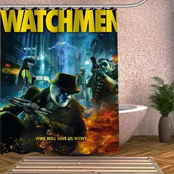 Watchmen Shower Curtain Eco-friendly Modern Fabric polyester Custom Bath Curtains Home Decor Curtains
Watchmen Shower Curtain Eco-friendly Modern Fabric polyester Custom Bath Curtains Home Decor Curtains