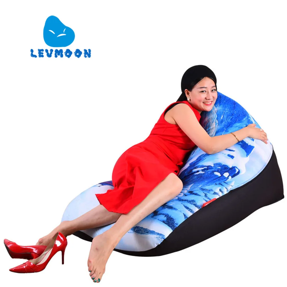 LEVMOON Beanbag кресло для дивана снежное сиденье Zac комфортная сумка кровати без