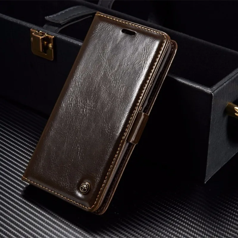 Роскошный кожаный чехол книжка для телефона Mi 5 CaseMe Xiaomi MI5 Магнитный откидной с