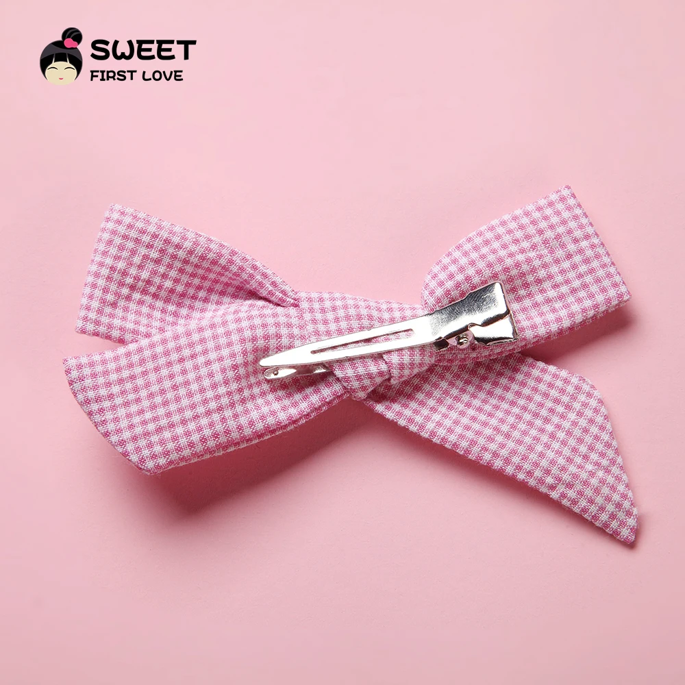 1PCS 9.5*4cm Plaid Bow Hairclips or Headband for Girls, Fabric Bow Headwear Hair band,Cute Bowknot Headdress Hair Accessories
1PCS 9.5*4cm Plaid Bow Hairclips or Headband for Girls, Fabric Bow Headwear Hair band,Cute Bowknot Headdress Hair Accessories