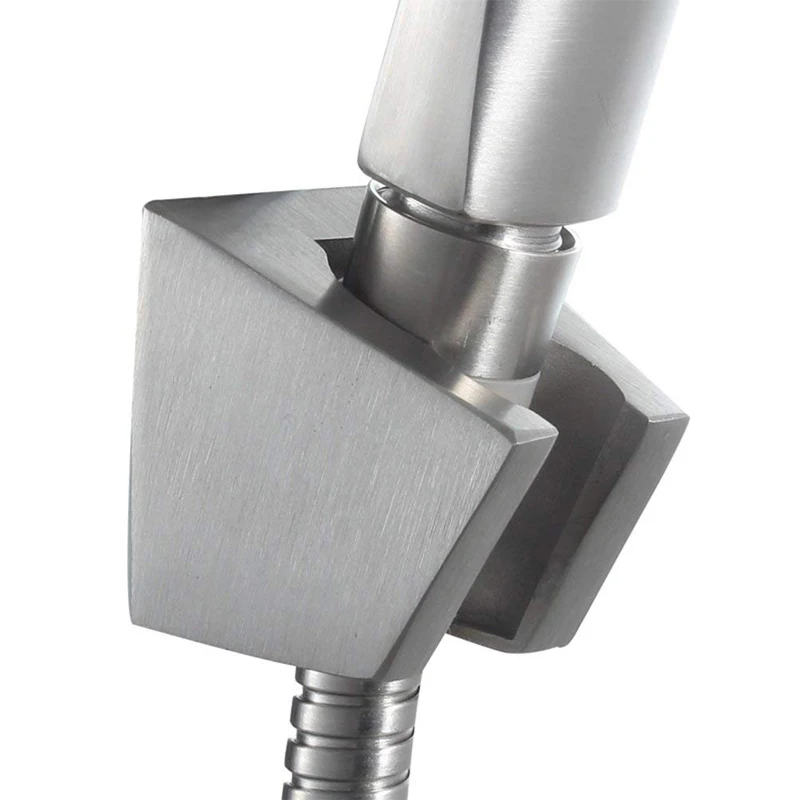 304 Stainless Steel Waterproof Adjustable Bathroom Bidet Shower Head Sprayer Shattaf Wall Mounting Bracket Showerhead Holder
304 Stainless Steel Waterproof Adjustable Bathroom Bidet Shower Head Sprayer Shattaf Wall Mounting Bracket Showerhead Holder