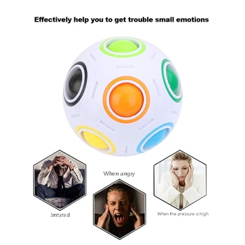 Creative Magic Spherical Speed Rainbow Puzzles Ball Football Kids Educational Learning Puzzle Toys for Children Adult
Creative Magic Spherical Speed Rainbow Puzzles Ball Football Kids Educational Learning Puzzle Toys for Children Adult
