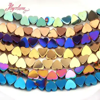 8mm Hear Love Shape Hematite Smooth Beads Flat Spacer Loose Natural Stone Beads For DIY Jewelry Making Necklace Bracelet 15"
8mm Hear Love Shape Hematite Smooth Beads Flat Spacer Loose Natural Stone Beads For DIY Jewelry Making Necklace Bracelet 15"