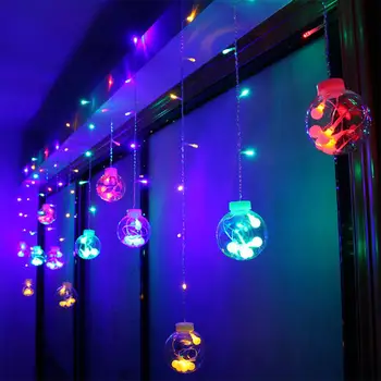 Glass Ball LED Flashing Multifunctional String Lights Curtain Decoration Lamp Creative Fairy Outdoor Layout Small Bulb
Glass Ball LED Flashing Multifunctional String Lights Curtain Decoration Lamp Creative Fairy Outdoor Layout Small Bulb