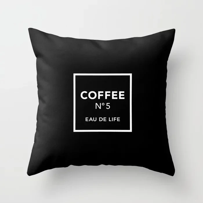 Top Fashion Luxury Black Coffee No5 Cool Square Vintage Special Pillow Cover Zipper Throw Pillowcase Unique Pillow Sham
Top Fashion Luxury Black Coffee No5 Cool Square Vintage Special Pillow Cover Zipper Throw Pillowcase Unique Pillow Sham