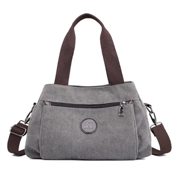 2019 Casual Canvas Women Shoulder Bags Multi Pocket Ladies Handbag Brand Designer Female Tote Bag Large Women Crossbody Bag
2019 Casual Canvas Women Shoulder Bags Multi Pocket Ladies Handbag Brand Designer Female Tote Bag Large Women Crossbody Bag