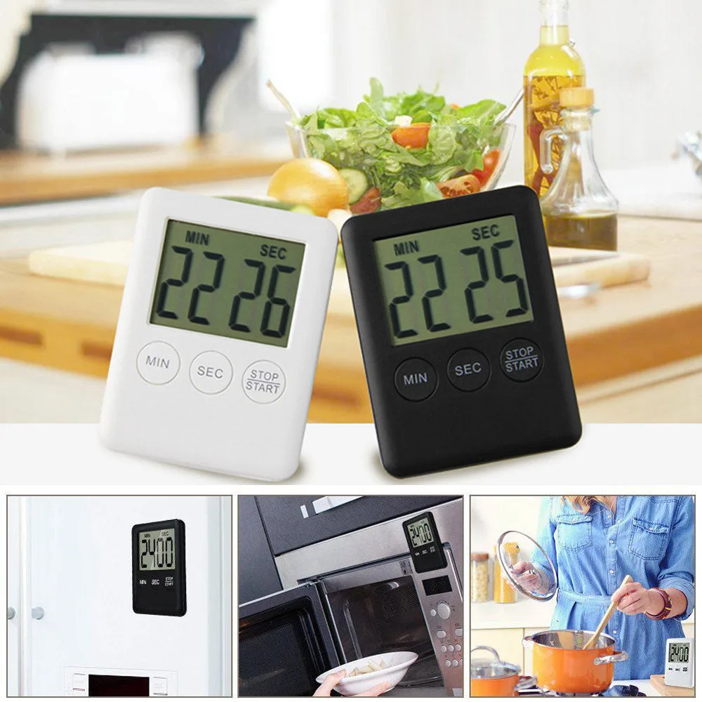 7.0 x 5.3 x 0.8 cm Digital Timer Reminder Alarm LCD Cooking Clock Kitchen Large Count-Down Up Loud Timer Stop Watch with string
7.0 x 5.3 x 0.8 cm Digital Timer Reminder Alarm LCD Cooking Clock Kitchen Large Count-Down Up Loud Timer Stop Watch with string