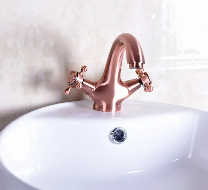Vintage Retro Antique Red Copper Double Cross Handle Single Hole Bathroom Vessel Sink Faucet Mixer Cold/Hot Water Tap anf252
Vintage Retro Antique Red Copper Double Cross Handle Single Hole Bathroom Vessel Sink Faucet Mixer Cold/Hot Water Tap anf252