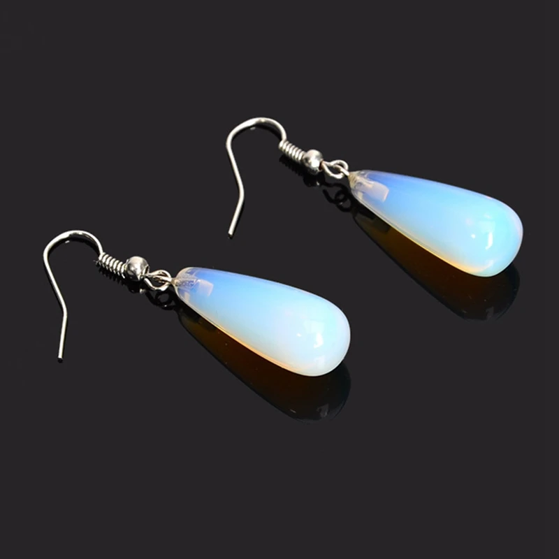 Dangl Earrings Crystal For Women Vintage Fashion Natural Stone Quartz Opal Jewelry
Dangl Earrings Crystal For Women Vintage Fashion Natural Stone Quartz Opal Jewelry