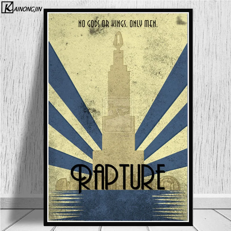 Bioshock Poster Wall Art Rapture Video Game Retro Posters and Prints Canvas Painting Wall Art Picture for Living Room Home Decor
Bioshock Poster Wall Art Rapture Video Game Retro Posters and Prints Canvas Painting Wall Art Picture for Living Room Home Decor
