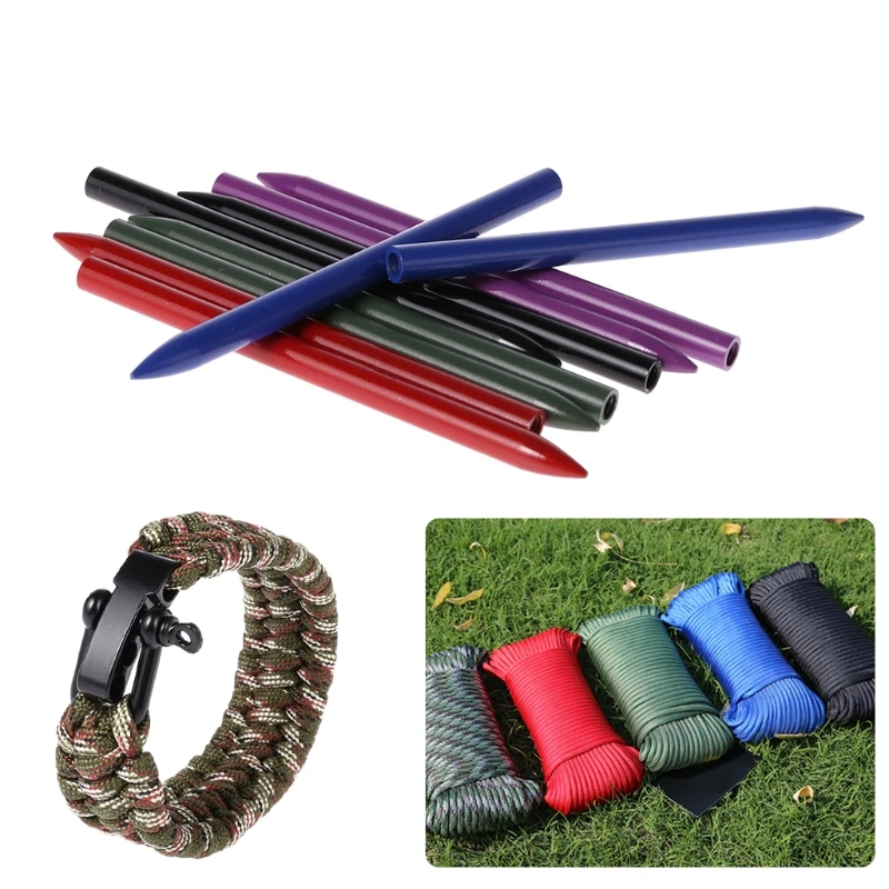 NoEnName_Null 2pcs Umbrella Rope Bracelet Weaving Tool Wristband 550 Paracord Knitting Needle
NoEnName_Null 2pcs Umbrella Rope Bracelet Weaving Tool Wristband 550 Paracord Knitting Needle