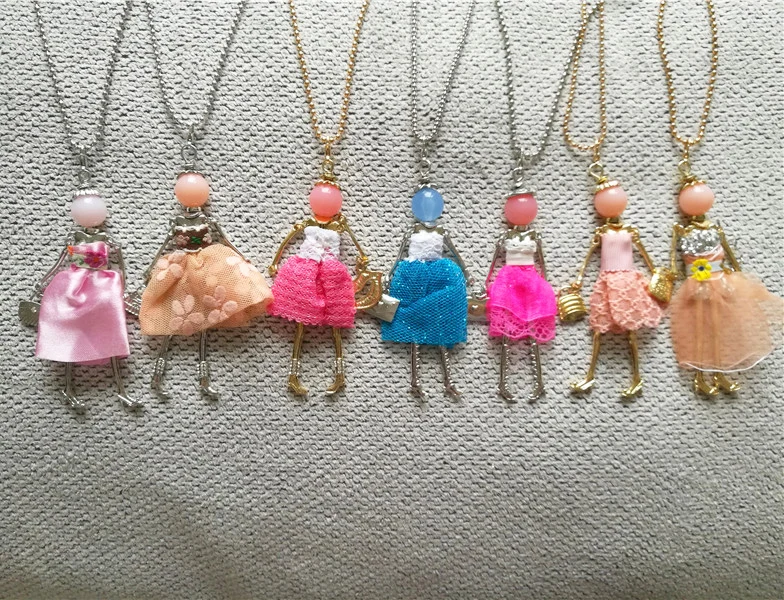 New Fashion Many Stylishes Sweet Doll Necklaces Long Chain Colorful Paris Girl Pendant Necklaces Jewelry for Women Child Gift
New Fashion Many Stylishes Sweet Doll Necklaces Long Chain Colorful Paris Girl Pendant Necklaces Jewelry for Women Child Gift