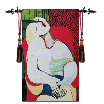 Pablo Picasso Famous Painting (Dream) Large Wall Tapestry Belgium Wall Hanging Wall Cloth Tapestries Moroccan Decor tapiz
Pablo Picasso Famous Painting (Dream) Large Wall Tapestry Belgium Wall Hanging Wall Cloth Tapestries Moroccan Decor tapiz