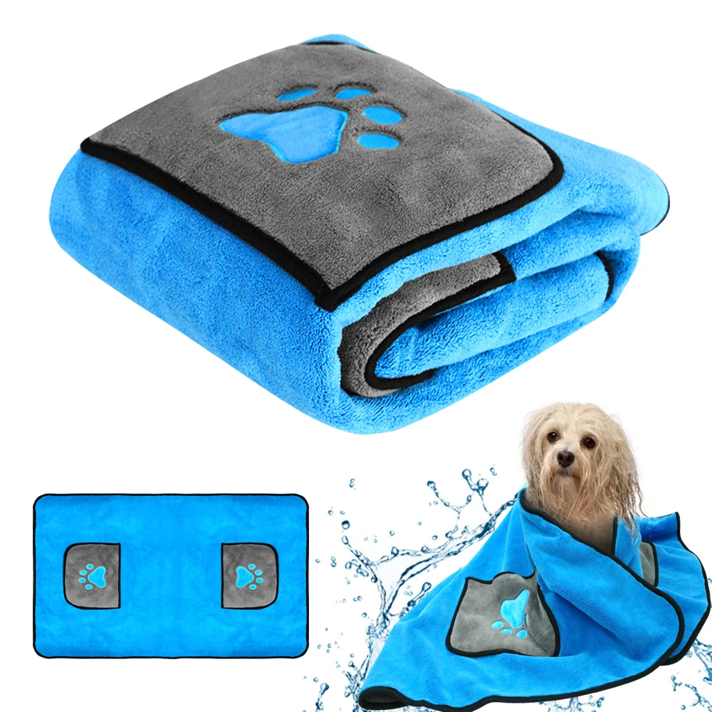 Super Absorbent Pet Bath Towel Blanket Cotton Big Dog Towels Microfiber for Dogs Pet Bathing Grooming Tool for Large Dogs
Super Absorbent Pet Bath Towel Blanket Cotton Big Dog Towels Microfiber for Dogs Pet Bathing Grooming Tool for Large Dogs