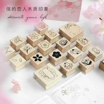 1-4 pcs/lot Vintage cherry Sakura stamp DIY wooden rubber stamps for scrapbooking stationery scrapbooking standard stamp
1-4 pcs/lot Vintage cherry Sakura stamp DIY wooden rubber stamps for scrapbooking stationery scrapbooking standard stamp
