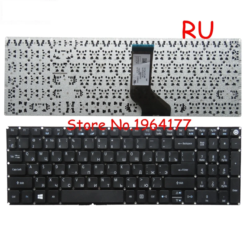 New Russian RU laptop keyboard for Acer Aspire 3 A315 A315-21 A315-31 A315-51 A315-52 A315-21G A315-51G A315-41G black
New Russian RU laptop keyboard for Acer Aspire 3 A315 A315-21 A315-31 A315-51 A315-52 A315-21G A315-51G A315-41G black