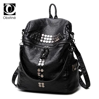 high quality pu leather backpack women travel back pack bag for girls feminine daypack waterproof multifunctional shoulder bags 
high quality pu leather backpack women travel back pack bag for girls feminine daypack waterproof multifunctional shoulder bags