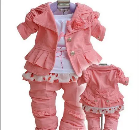 New autumn spring girls set cartoon Children Tracksuit kids clothing suit baby girls t shirt+pants 3 pcs sets suit
New autumn spring girls set cartoon Children Tracksuit kids clothing suit baby girls t shirt+pants 3 pcs sets suit