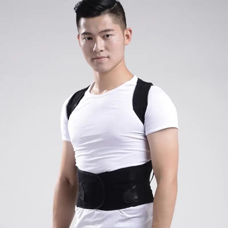 New Trendy Unisex Back Shoulder Posture Corrector Support Straighten Brace Belt Orthopaedic Adjustable
New Trendy Unisex Back Shoulder Posture Corrector Support Straighten Brace Belt Orthopaedic Adjustable