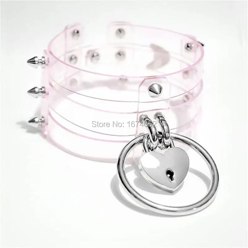 Chic Women Girl Harajuku 100% Handcrafted 3 Row Caged Collar Frame Hollow Out Hanging Round Lock Key Choker Clear Necklace
Chic Women Girl Harajuku 100% Handcrafted 3 Row Caged Collar Frame Hollow Out Hanging Round Lock Key Choker Clear Necklace