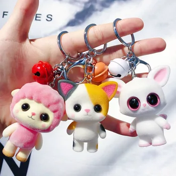 Cute cartoon Plush Keychain animal bag Pendant Flocking Key ring Holder Tata Chimmy Handbag Charm For boys girls
Cute cartoon Plush Keychain animal bag Pendant Flocking Key ring Holder Tata Chimmy Handbag Charm For boys girls