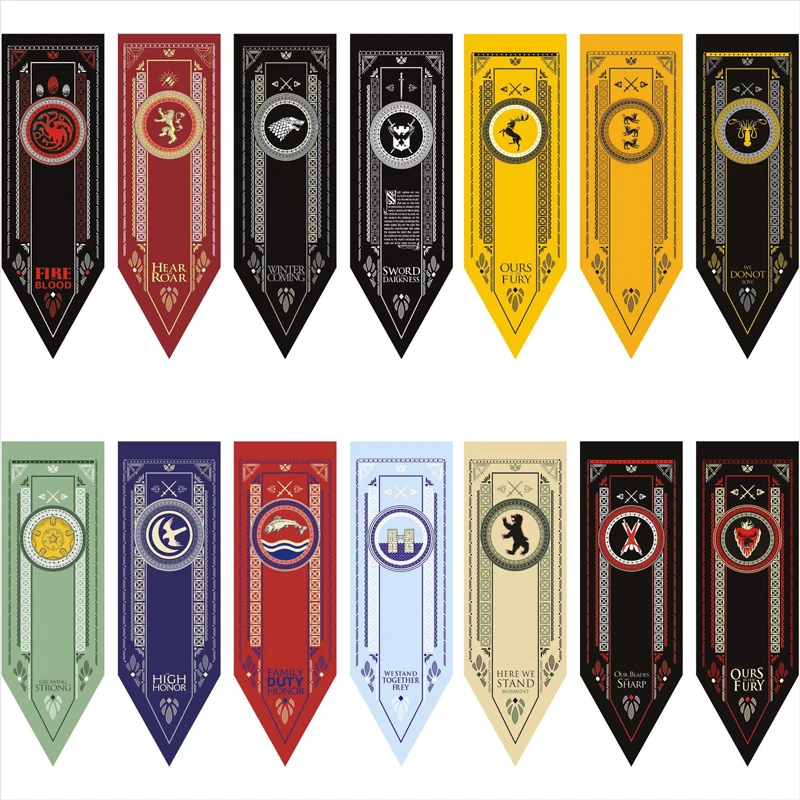 Game of Thrones flag 45X150cm Right of the game flag bar living room decoration flag hanging flag custom
Game of Thrones flag 45X150cm Right of the game flag bar living room decoration flag hanging flag custom
