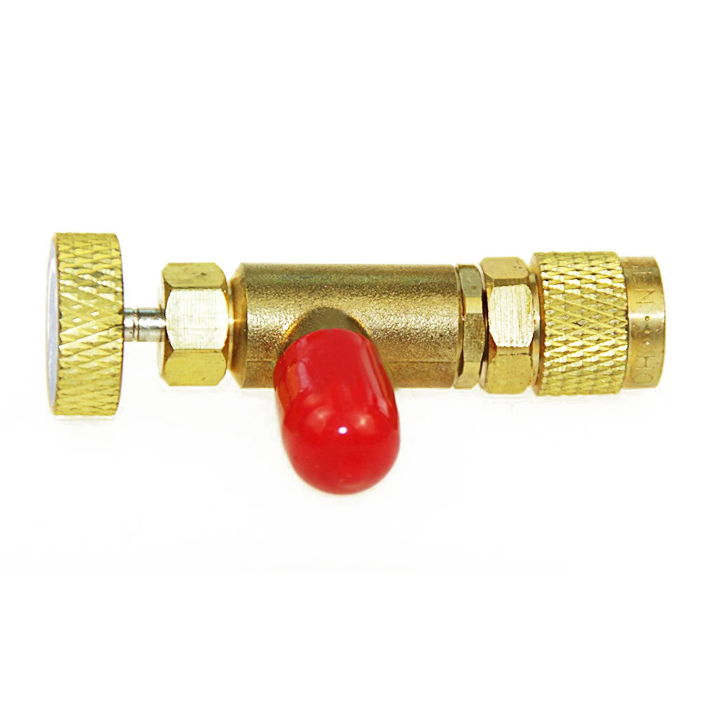 R410A Refrigeration Air conditioning Valve Safety Adapter 1/4