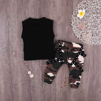 Summer Baby Tops +Pants 2 Pieces Set Printed Boy Kids Sleeveless Vest Shirt Camouflage Trousers FJ88
Summer Baby Tops +Pants 2 Pieces Set Printed Boy Kids Sleeveless Vest Shirt Camouflage Trousers FJ88