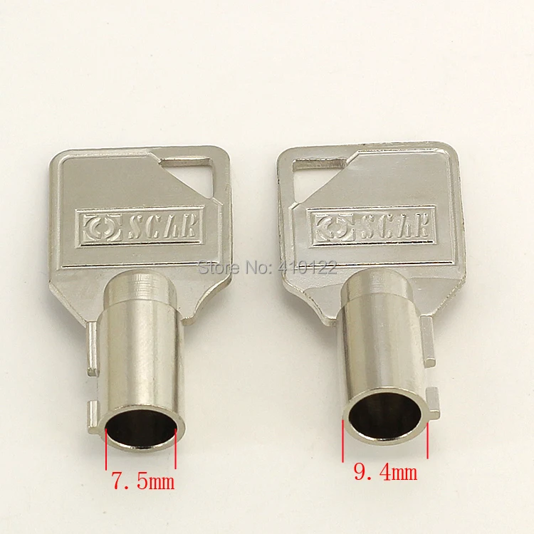 

7.5mm Tubular Blank Empty Key For Plum Blossom Lock Keys