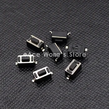 

100PCS 2Pin SMD 3X6X4.3MM Tactile Tact Push Button Micro Switch Momentary