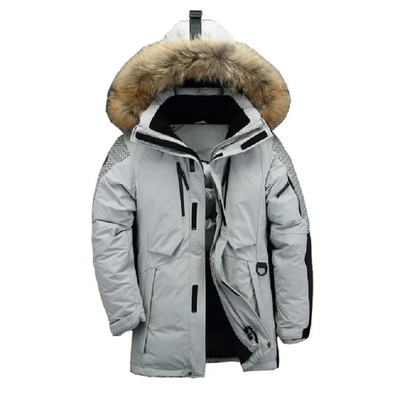 2018 new arrival Russia winter high quality white duck down Raccoon fur collar hooded jackets men's warm windproof coat 610
2018 new arrival Russia winter high quality white duck down Raccoon fur collar hooded jackets men's warm windproof coat 610
