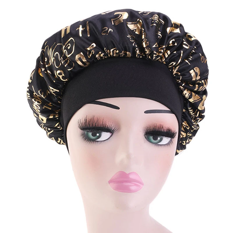 2019 High Quality Woman Satin Printed Wide-brimmed Hair Band Sleep Cap Chemotherapy Hat Hair Cap
2019 High Quality Woman Satin Printed Wide-brimmed Hair Band Sleep Cap Chemotherapy Hat Hair Cap