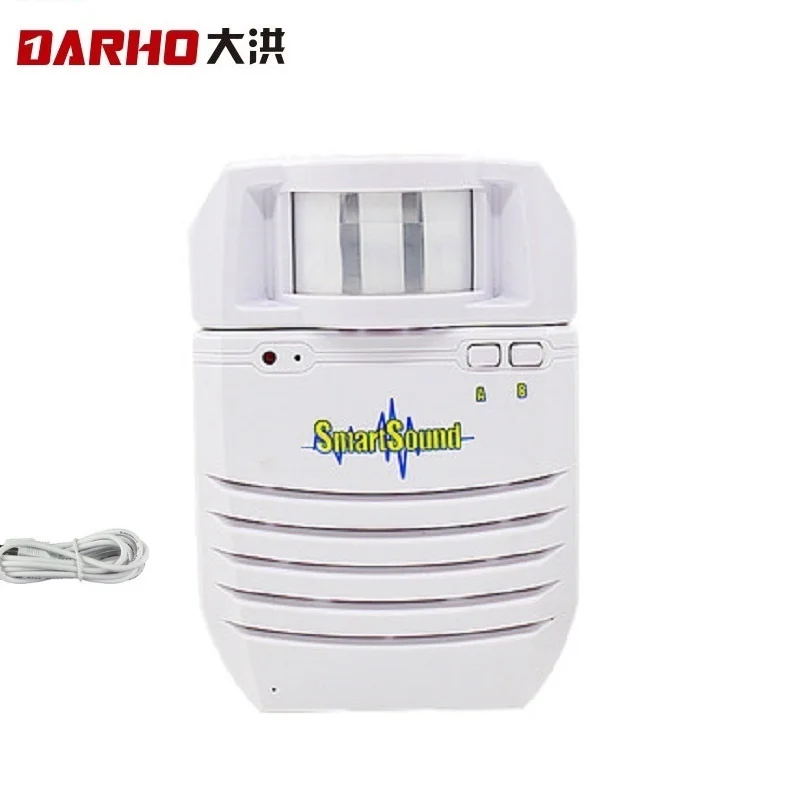 Darho Welcome Chime Bell Voice Reminder Recordable Sound Speaker Lithium Battery Powered Support SD Card Playback
Darho Welcome Chime Bell Voice Reminder Recordable Sound Speaker Lithium Battery Powered Support SD Card Playback