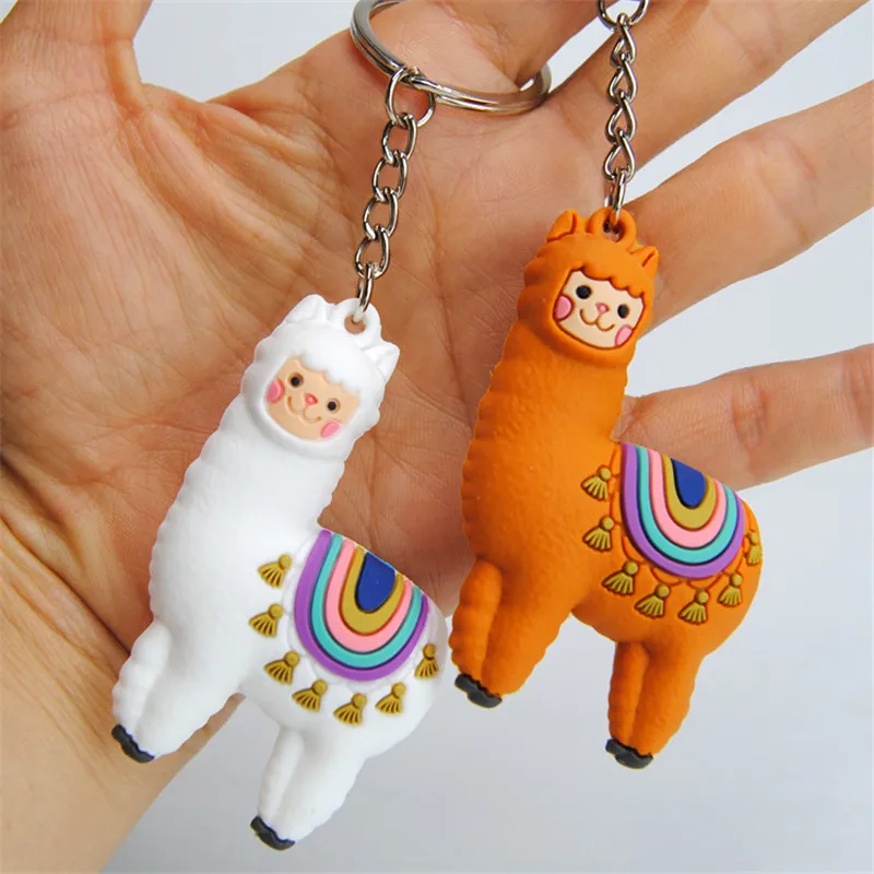 Fashion Epoxy Three-dimensional Cute Alpaca Keychain Doll Creative Cartoon Little Sheep Bag Pendant Jewelry Small Gift
Fashion Epoxy Three-dimensional Cute Alpaca Keychain Doll Creative Cartoon Little Sheep Bag Pendant Jewelry Small Gift