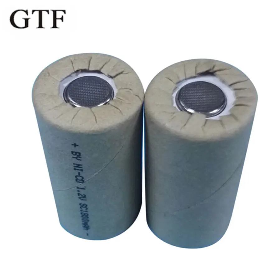GTF 1/2/4/6/10pcs Ni-CD Batteries 1.2V SC 1800mAh Rechargeable Battery High Drain With Paper Wrapped Power Tools
GTF 1/2/4/6/10pcs Ni-CD Batteries 1.2V SC 1800mAh Rechargeable Battery High Drain With Paper Wrapped Power Tools